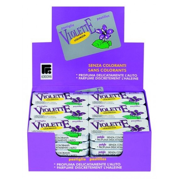 ESP. N° 30 MINI LATTINE LIQUIRIZIA VIOLETTA 12 g